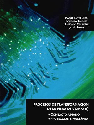 cover image of Procesos de transformación de la fibra de vidrio (1)